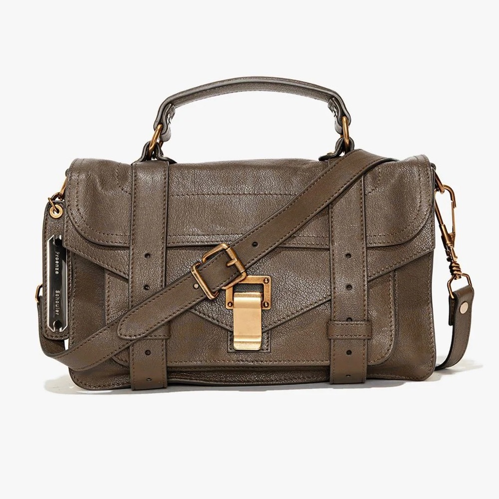 COPY - Proenza Schouler Tiny PS1 Bag in Smoke EUC